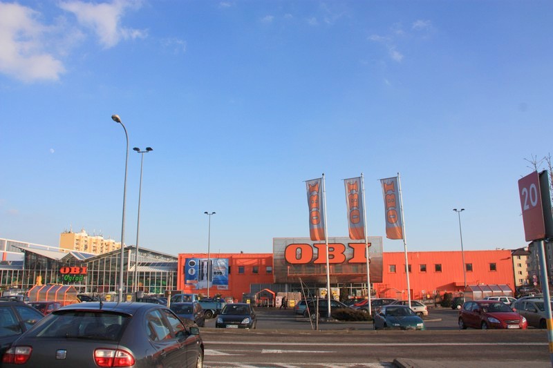 Wielobranżowy projekt budowlany i wykonawczy hipermarketu OBI w Płocku